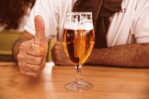 生中のビールの量｜大中小３種類のジョッキとビールの量